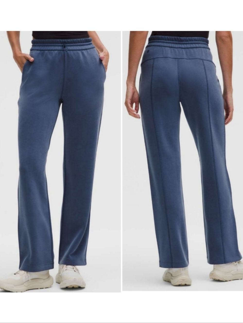 Lululemon Softstreme High Rise Pant Regular Blue Twill Size 6